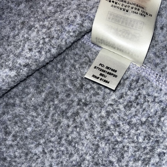 Patagonia Womens Better Sweater 1/4 Zip Size M Fleece Blue Hiking Outdoors - Picture 5 of 8